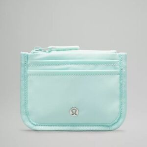 lululemon athletica Mint Green Card Case